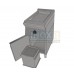 Професионален електрически фритюрник 1x12 л.; EF7-112