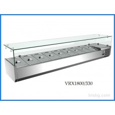 Хладилна мензола 10 съда GN 1/4 - VRXH2000/330 FG