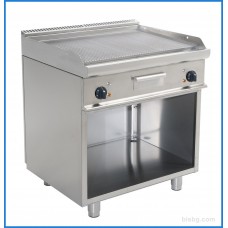 Електрическа скара две зони изцяло оребрени, л.70-EASY, E7/KTE2BАRK