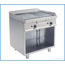 Газова скара гладко-оребрена-две зони, л.70-EASY, E7/KTG2BАMK, код 04606