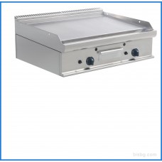 Газова скара гладка-две зони, л.70-EASY,  E7/KTG2BBLK, код 04601