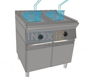 Електрически фритюрник INOXit 2x12 л; EF7-212