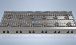 Газов котлон с 12 горелки - линия 80